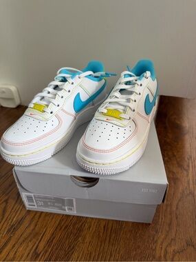 Nike Kids Air Force 1 Low-Top Sneakers